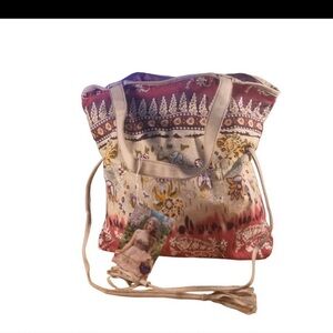 Taylor Swift Wonderstruck Tote Bag Bohemian Promo Perfume Multicolor Canvas